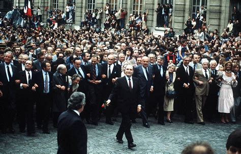 Il Y A 40 Ans François Mitterrand Devenait Le Premier Président Socialiste De La Ve République