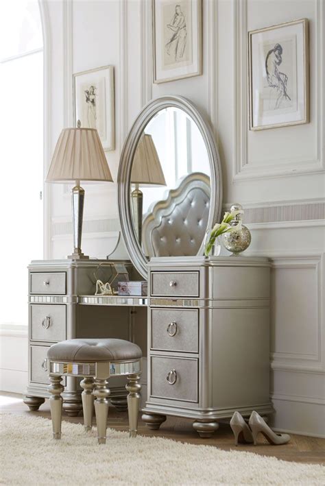 A designated bedroom vanity is a luxurious and functional feature for a home, providing a dedicated space complete with storage and sophistication to these makeup vanities, located in bedrooms, dressing areas, closets and bathrooms are the epitome of glamour. You can try bedroom vanity also vanity table with mirror ...