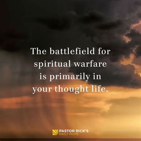 Four Steps To Fighting Spiritual Warfare Spiritual Warfare Quotes