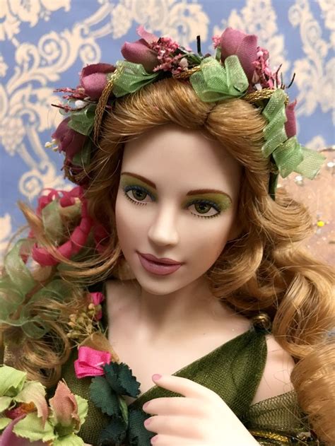 Titania Fairy Queen Porcelain Collector Doll The Beautiful And