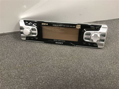 Sony Cdx L550v Xplod Car Radio Stereo Face Front Panel Complete