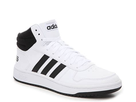 Adidas Hoops 20 Mid Top Sneaker Mens Mens Shoes Dsw All White