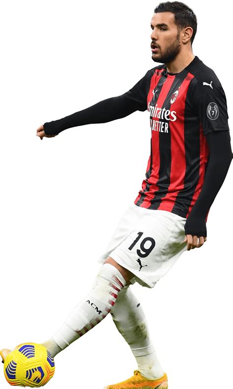 Theo Hernandez Milan Football Render Footyrenders