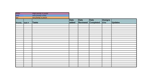 50 Printable To Do List And Checklist Templates Excel Word