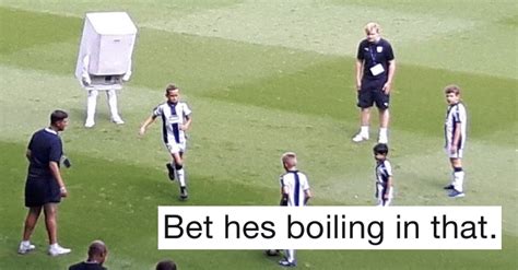 'west brom having a boiler as a mascot is the highlight of the year'. People can't believe this is West Brom's new mascot - our ...