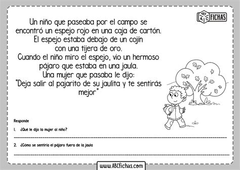 Lecturas Cortas Con Preguntas Para Niños De Primaria