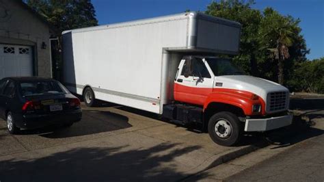 26 Foot Gmc 6500 Box Truck For Sale Redding Ca