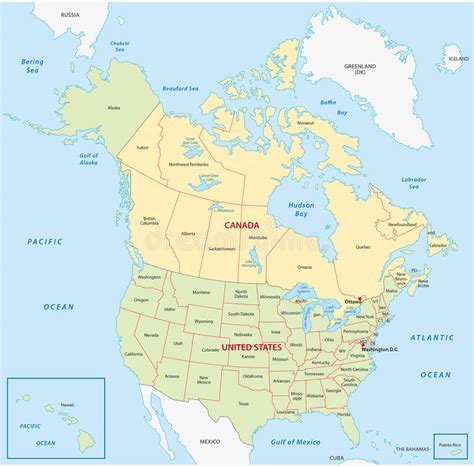 Map Of Canada And Us With Cities Map Of Spain Andalucia