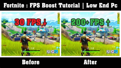 Fortnite Fps Boost Tutorial Low End Pc 1080p 200 Fps With