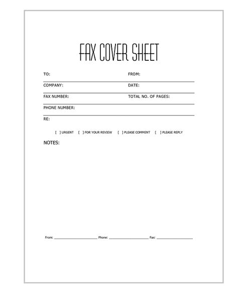 Don't forget to use our templates to help you create a neat and. How To Fill Out A Fax Sheet / Blank Fax Cover Sheet ...