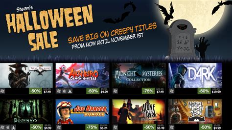 Stay tuned for all the latest on. Steam Halloween Sale Has Started - Huge Discount On PC Games