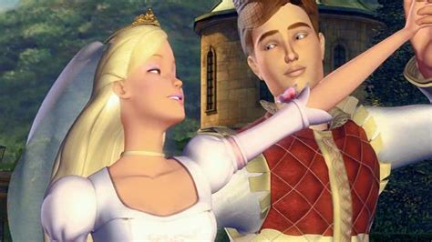 barbie in the 12 dancing princesses genevieve and derek celebrate their wedding youtube