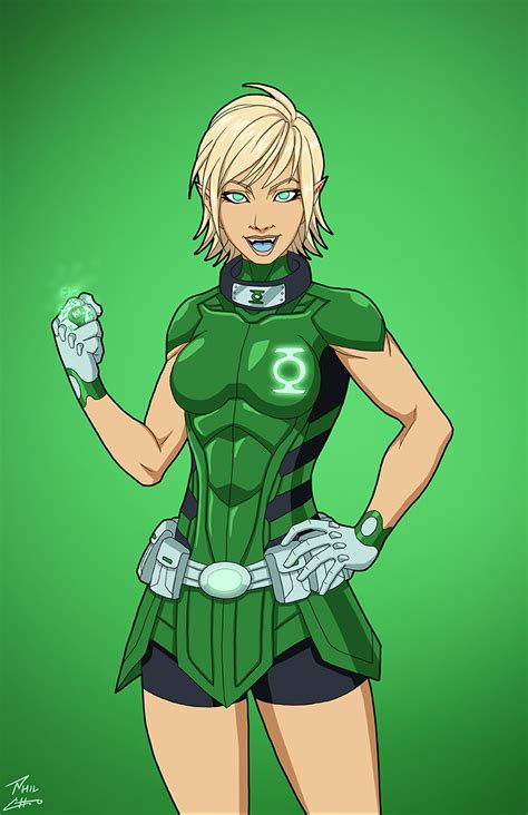 Arisia Rrab Earth 27 Commission By Phil Cho On Deviantart