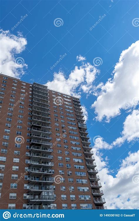 Nyc Housing Projects On 145th Street And Malcolm X Boulevard In Harlem