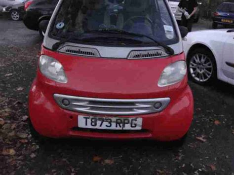 Smart Lhd Mcc Passion Auto Silver Red Panoramic Roof Spares Or