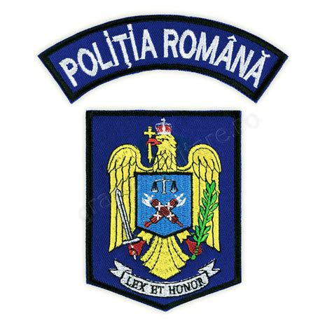 Mai Emblema Politia Romana Igpr Grade Militarero