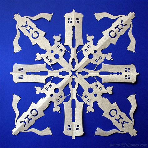 The Most Crazy Cool Snowflakes Youve Ever Seen Doctor Who Christmas