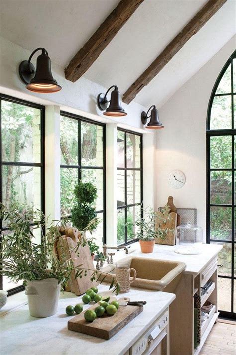 We are in the process of building our house and i thought i wanted a white modern farmhouse style with black windows but it seems that everywhere i turn would it be weird to do a combination? Kitchen window above sink - Little Piece Of Me