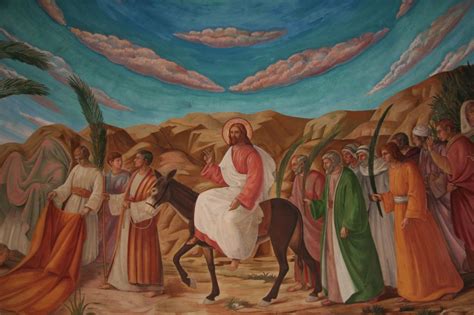 Triumphal Entry Painting At Explore