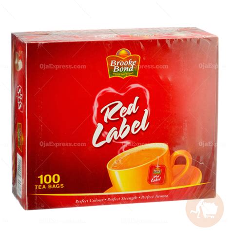 Brooke Bond Red Label Tea Bags Ojaexpress Cultural Grocery Delivery