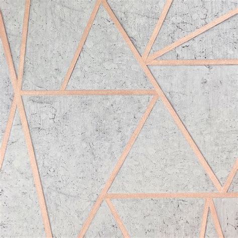 Rose Gold Geometric Wallpapers Wallpaper Cave