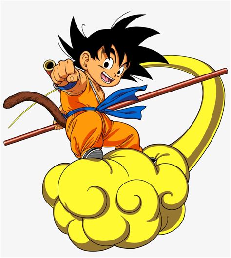 Rejoin goku and his friends in a series of cosmic battles! Kid Goku On Nimbus Transparent / Collect the original ...