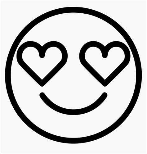 In Love Emoji Apaixonado Vector Icon Png Transparent Png Kindpng