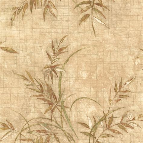 Brewster 2704 42702 For Your Bath Iii Kazumi Taupe Bamboo Texture