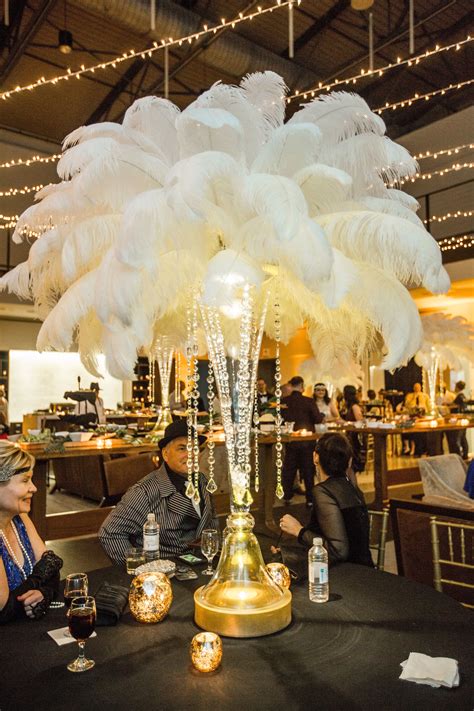 Throwing A Great Gatsby Themed Event Feathers Are Perfect For Any
