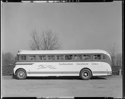 Southeastern Greyhound Lines Coaches Exterior Of Bus Number 712 No