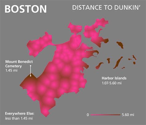 Map Of All Dunkin Donuts Locations