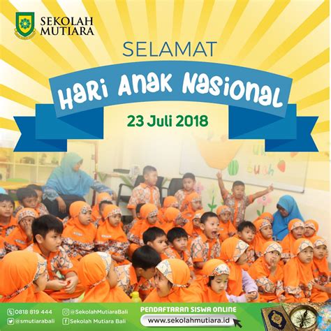 17 hari lalu · berita. Selamat Hari Anak Nasional | Sekolah Mutiara Bali