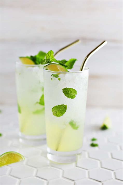 Mojito With Homemade Simple Syrup Diy Anytime