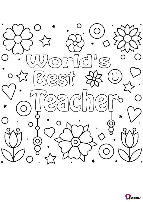 21 Teacher Appreciation Coloring Pages Printable Pictures