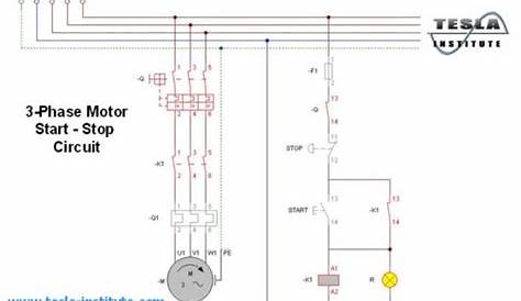 start stop wiring schematic
