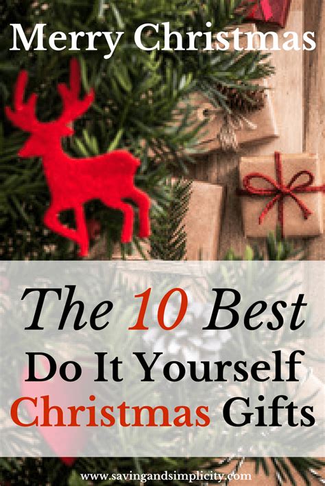 On this page i've started a collection of instructionals on how to make baby gifts of all sorts, from practical to pretty, but in all cases easy! The 10 Best Do It Yourself Christmas Gifts - Saving and ...