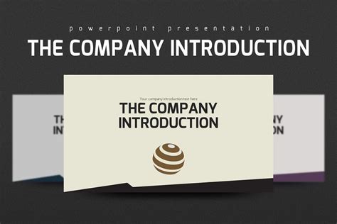 Company Introduction PPT (7277) | Presentation Templates | Design Bundles