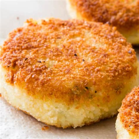 Cheddar And Scallion Mashed Potato Cakes Cooks Country Recipe