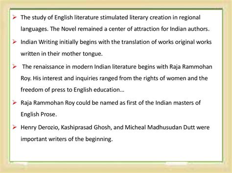 Introduction To Indian Writing In English Pre Independence