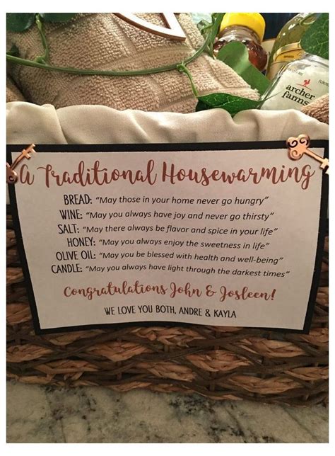 Unique Yet Traditional Housewarming Gift Idea Traditional