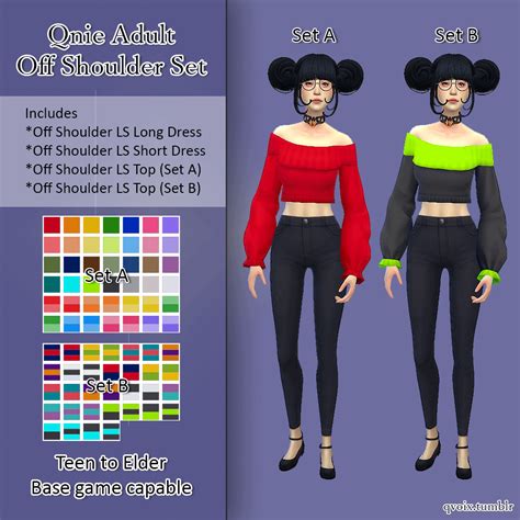 Sims 4 Custom Content Finds Qvoix Peekaboo Heres A Few Outfit