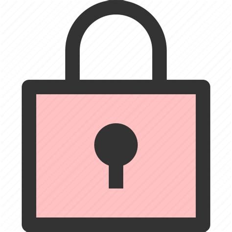 Key Lock Password Protection Secure Security Shield Icon