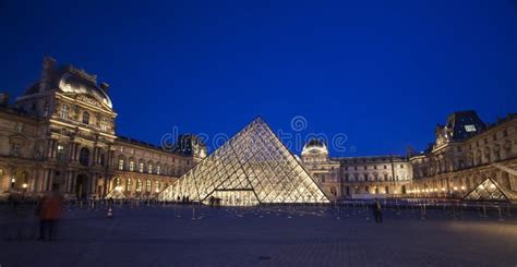 Louvre Museum At Twilight Editorial Photography Image Of Palace 69314767