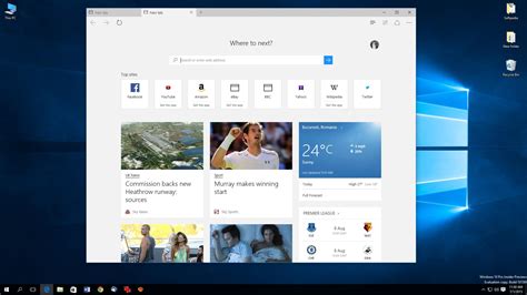 Gallery Microsoft Edge Browser In Windows 10 Build 10159