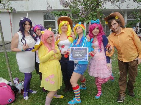 mlp cosplay group by miraclevivi on deviantart