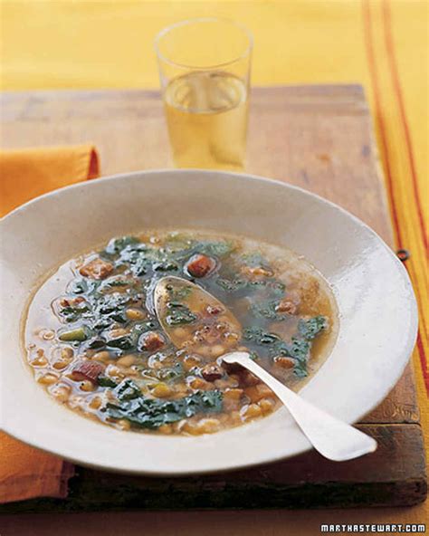 Add 8 ounces of canned cannellini beans before adding the escarole leaves in step 2. Escarole Recipes | Martha Stewart