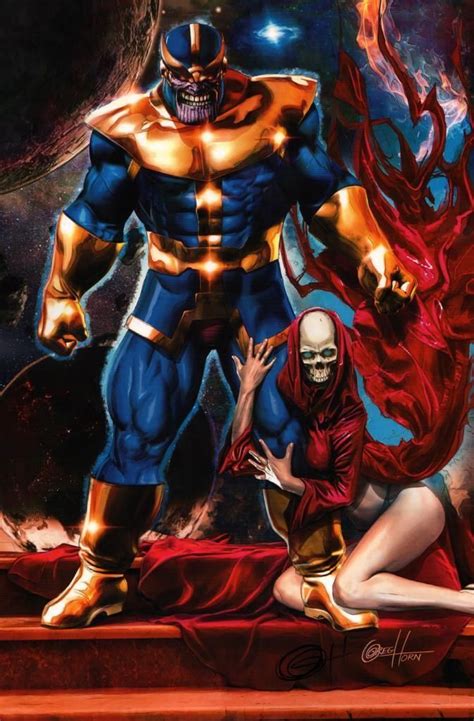 Thanos death scene avengers endgame hd 1080p 60fps. Thanos and Death by Greg Horn | Comics Art | Pinterest