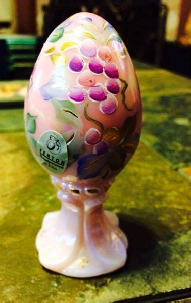 Limited Edition Fenton Egg Fenton Fenton Glass Limited Editions