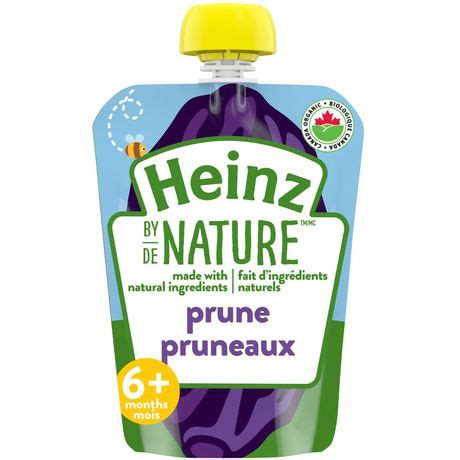 Plum organics stage 1 baby food pouches are an organic baby food line made for ages 4 months and up, perfect for introducing solids or first foods to your budding eater. Heinz by Nature Organic Baby Food - Prune Purée | Walmart ...
