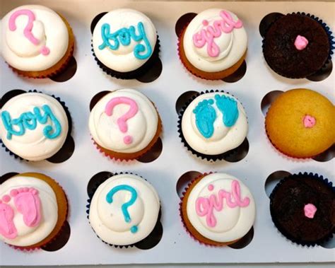 Gender Reveal Cupcakes Classy Girl Cupcakes